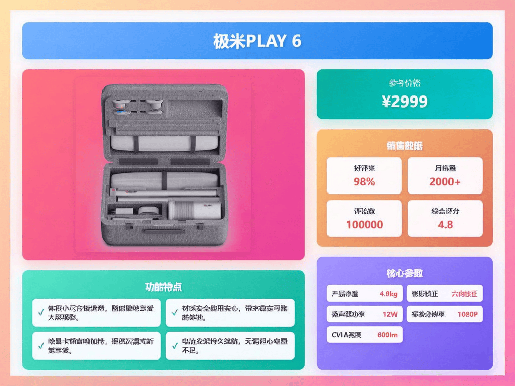 购指南：十款高品质型号推荐助你轻松避坑！j9九游会入口首页2025年极米投影仪选(图3)