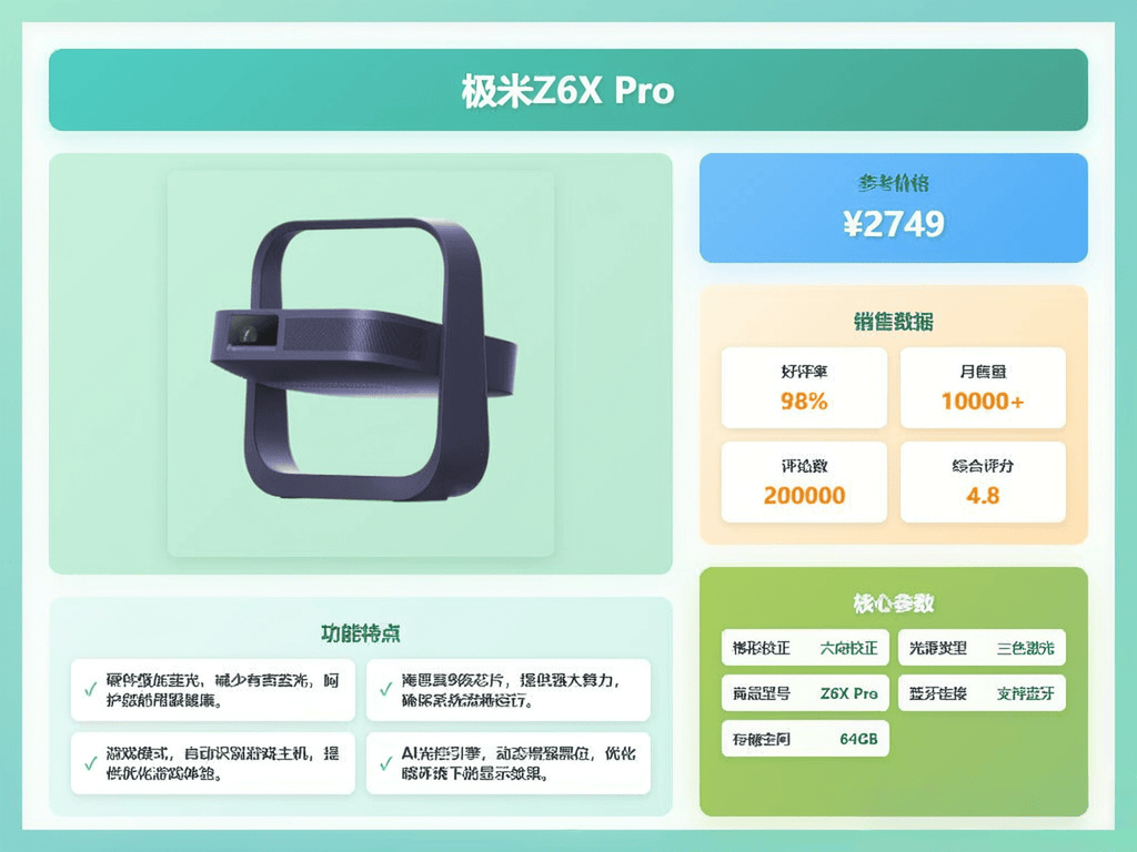 购指南：十款高品质型号推荐助你轻松避坑！j9九游会入口首页2025年极米投影仪选(图9)